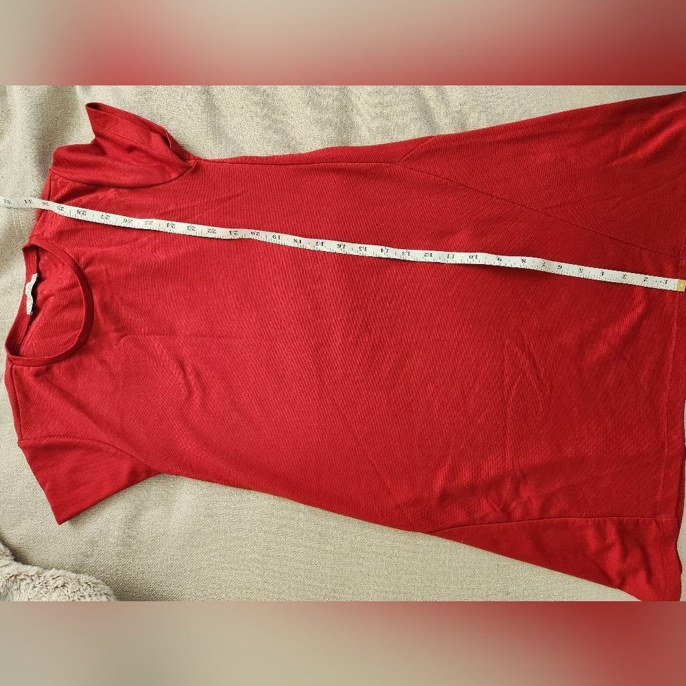 Zara cute red dress S worn once - Picture 5 of 6